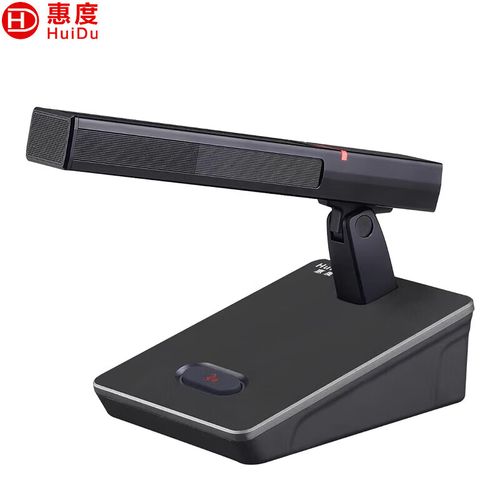 惠度st-2102d专业桌面式电容有线话筒电视广播录音拾音设备单支接调音